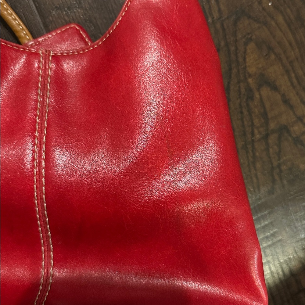 Nine West Mini Red Leather Women's purse - Picture 7 of 8